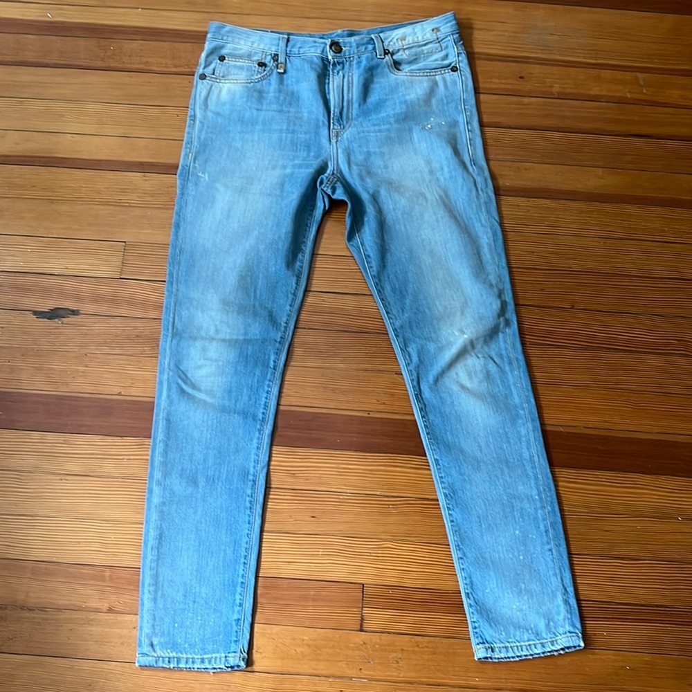 R13 Jeans Slouch Skinny Size 29